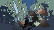 Rakua as depicted in Alex's book in Pokemon Horizons (Image via The Pokemon Company)